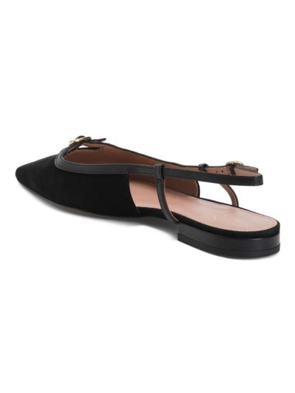 LINEA PAOLO Suede Cassidy Slingback Flats - Picture 2 of 3